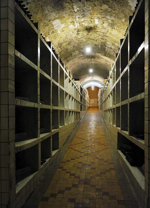 в подвалах Саук-Дере выделили специальные ниши для хранения коллекционных вин и создания винотеки