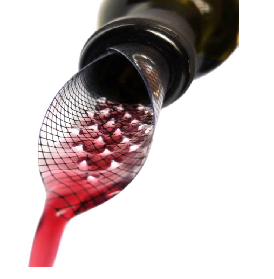 Аэратор.Позволит налить вино не пролив и капли, также дополнительно насыщает вино кислородом.